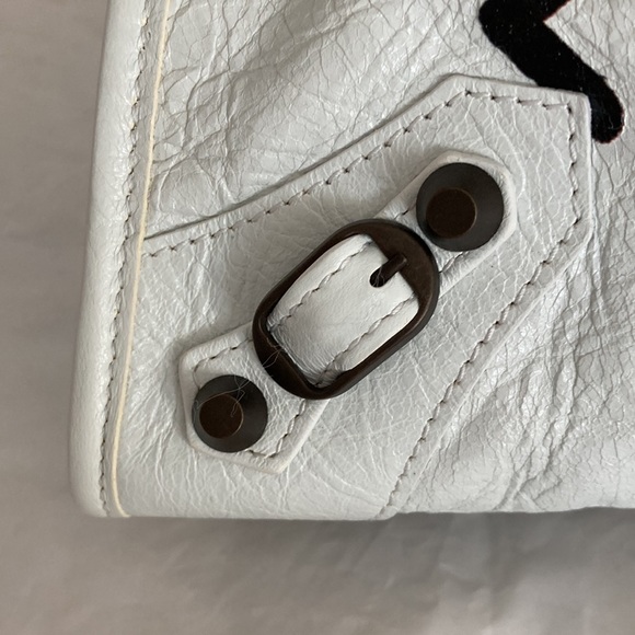 BALENCIAGA Small City S Graffiti Satchel - Picture 12 of 16